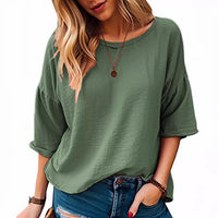 Fashion Women's Wear Comfortable Three-quarter-length-sleeved