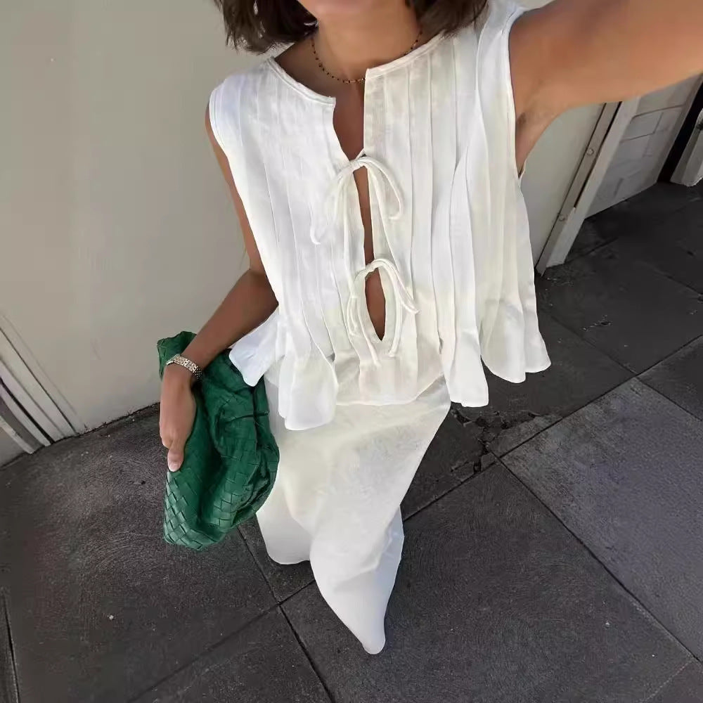 Women's Fashion Personality Shirt Skirt Suit
