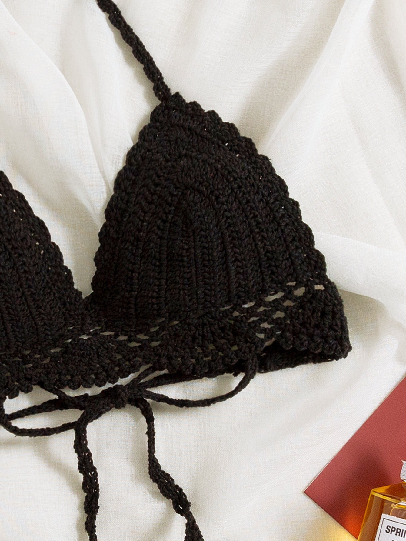 Women's Knitted Swimsuit Top Bikini
