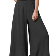 Women's Cotton And Linen Loose Wide-leg Pants Oversized