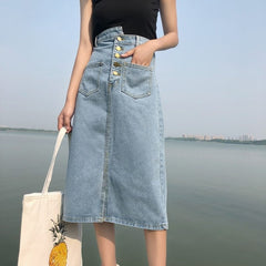 Slim high waist bag hip skirt