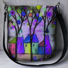 Versatile printed cross-body bag