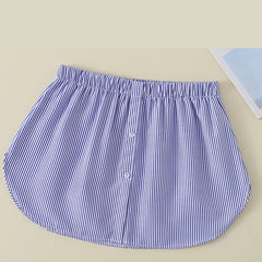 Two Fake White Skirts Inside The Curtain