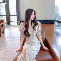 Summer Small Daisy Floral Dress