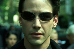 Men's Frameless Oval Avant-garde Polarized Sunglasses