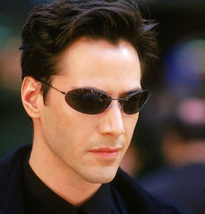 Men's Frameless Oval Avant-garde Polarized Sunglasses