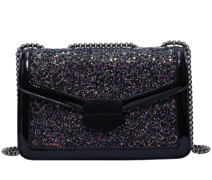 Sequin cross body bag