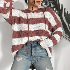 Women's striped sweater