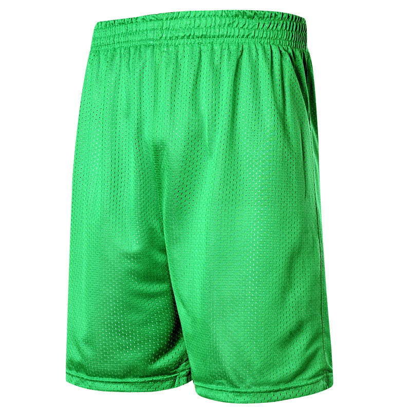 5-Summer knee shorts male hip hop Basketball Shorts double