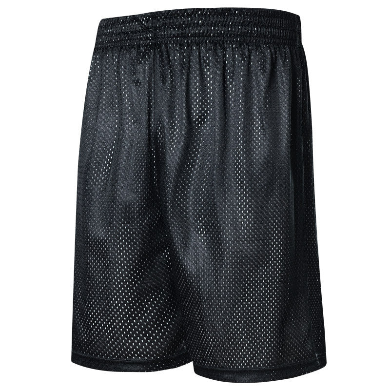 5-Summer knee shorts male hip hop Basketball Shorts double