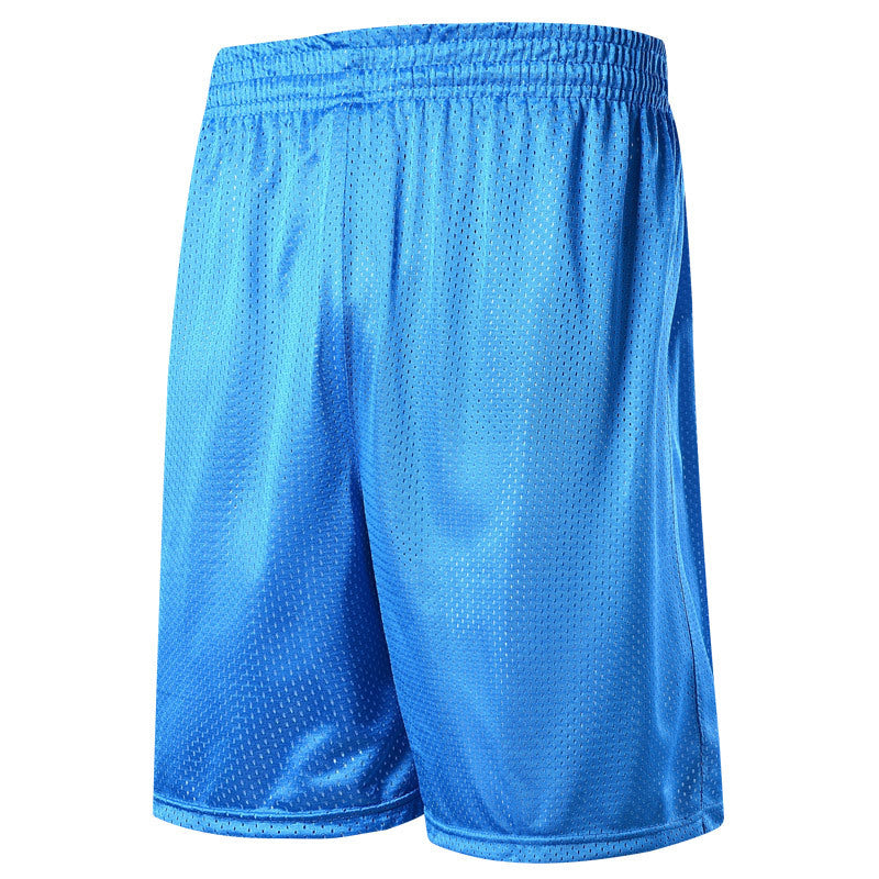 5-Summer knee shorts male hip hop Basketball Shorts double