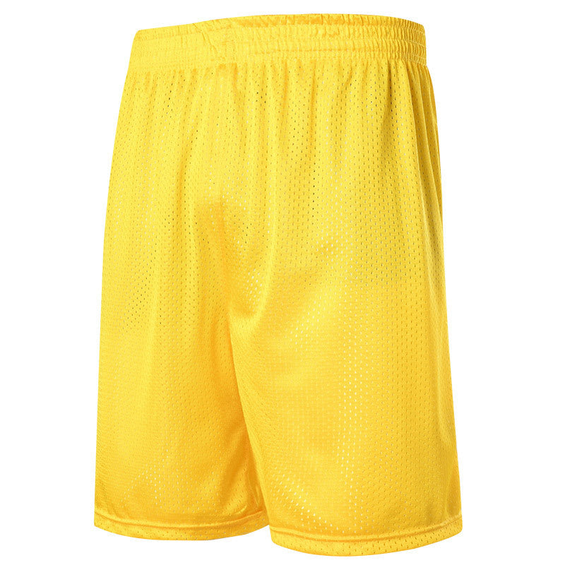 5-Summer knee shorts male hip hop Basketball Shorts double