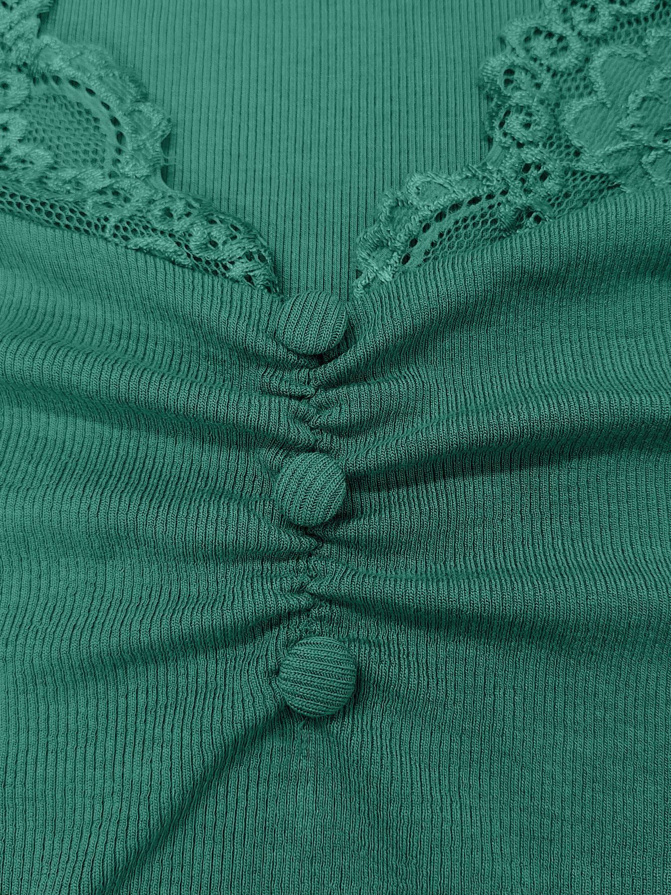 Temperament Wild Lace Lace-collared Blouse Women