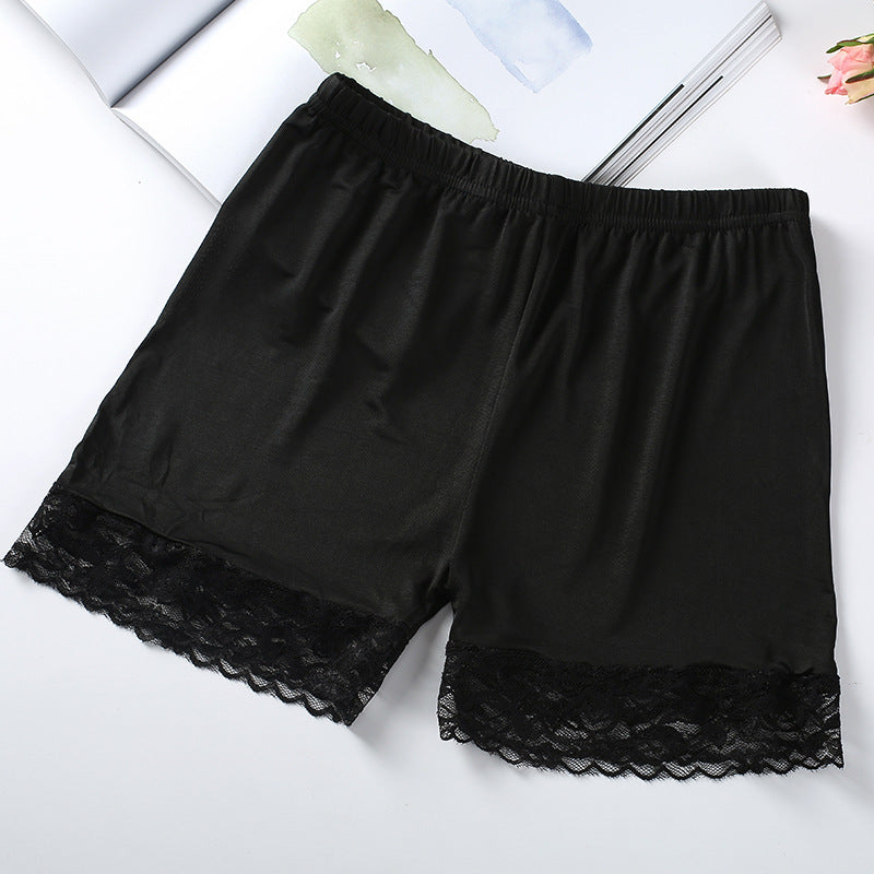 Ice silk seamless safety pants
