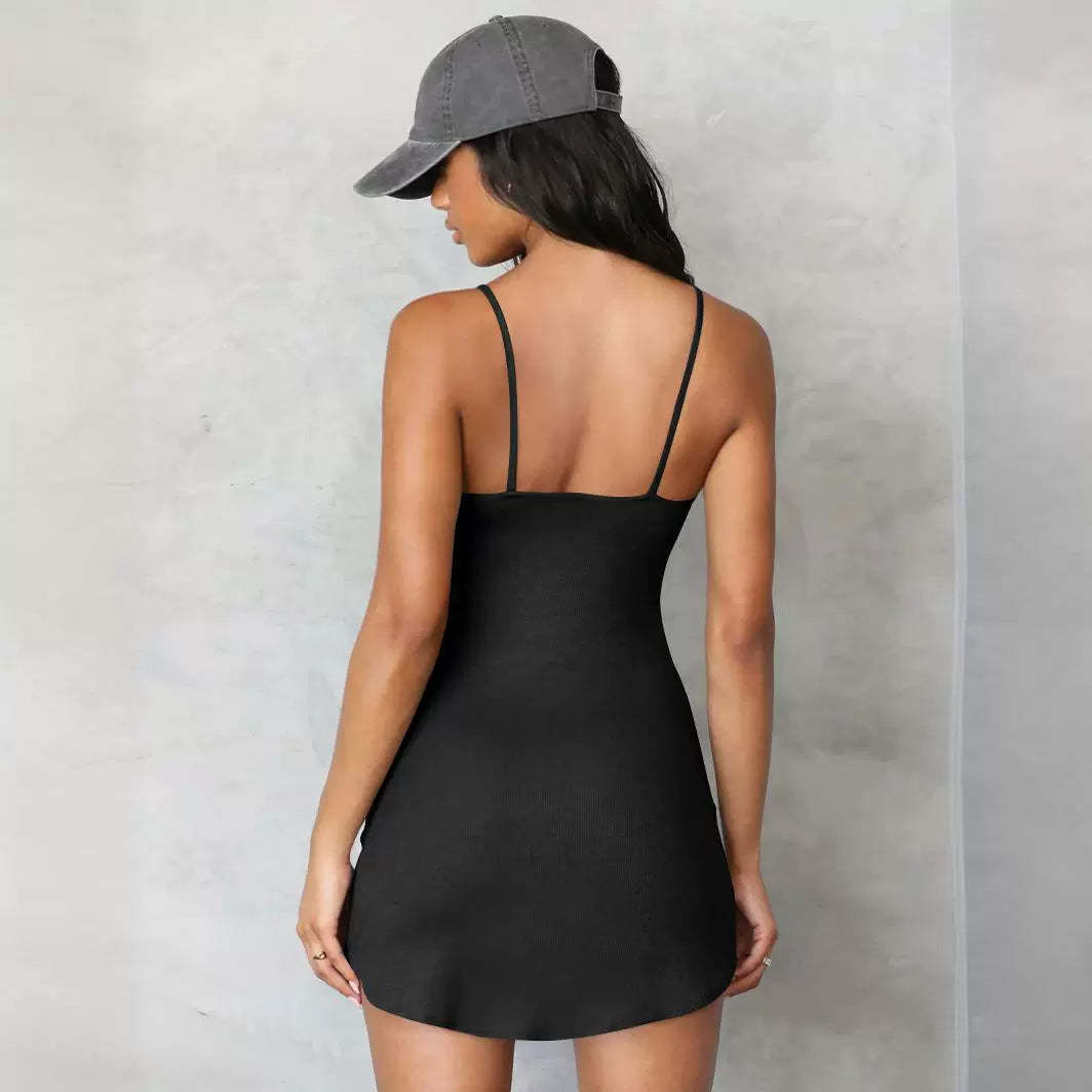 Women's High Sense Suspender Dress