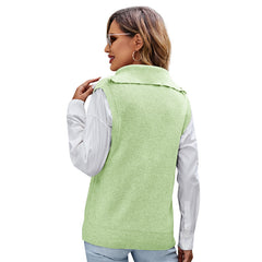 Jumper Women's Peplum Pullover Waistcoat