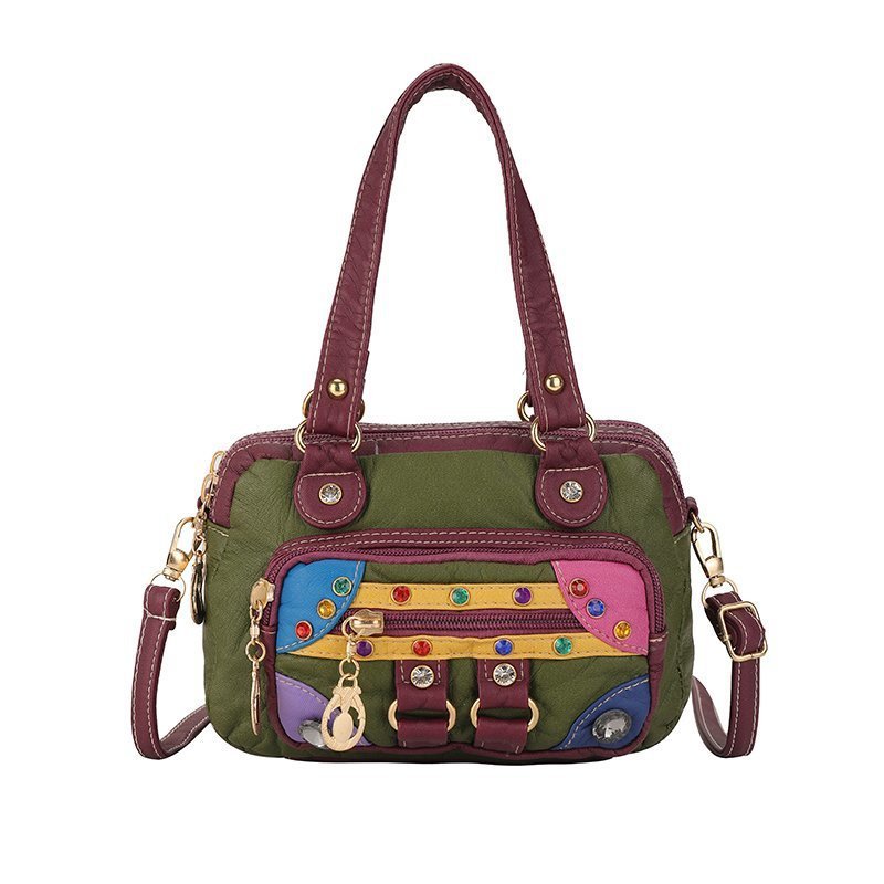 One Shoulder Cross Body Small Square Bag