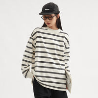 Long Sleeve Early Autumn All-matching Pullover Loose Couple