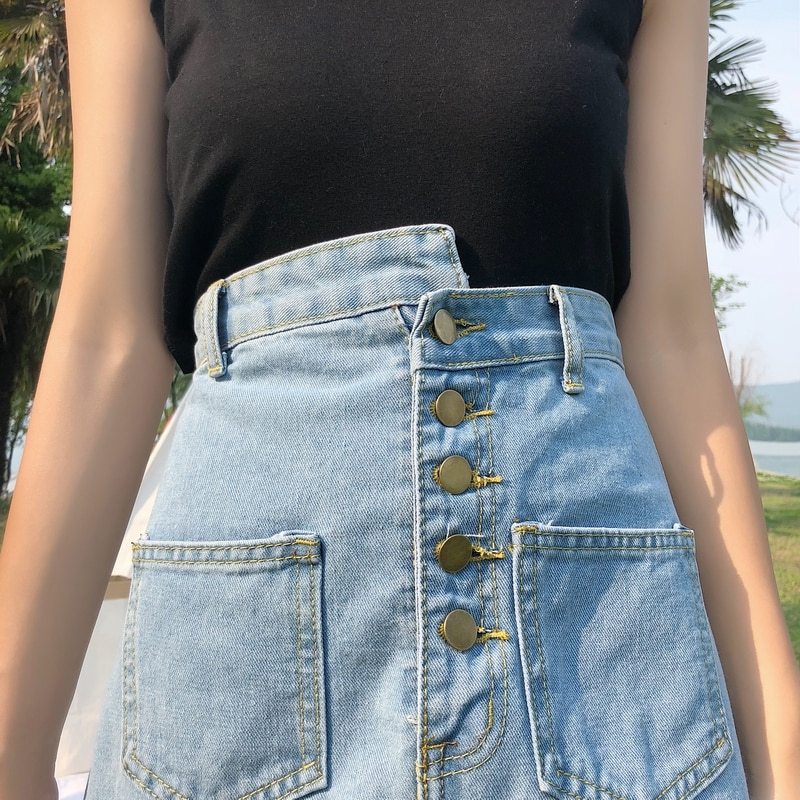 Slim high waist bag hip skirt