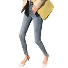 Light skinny jeans