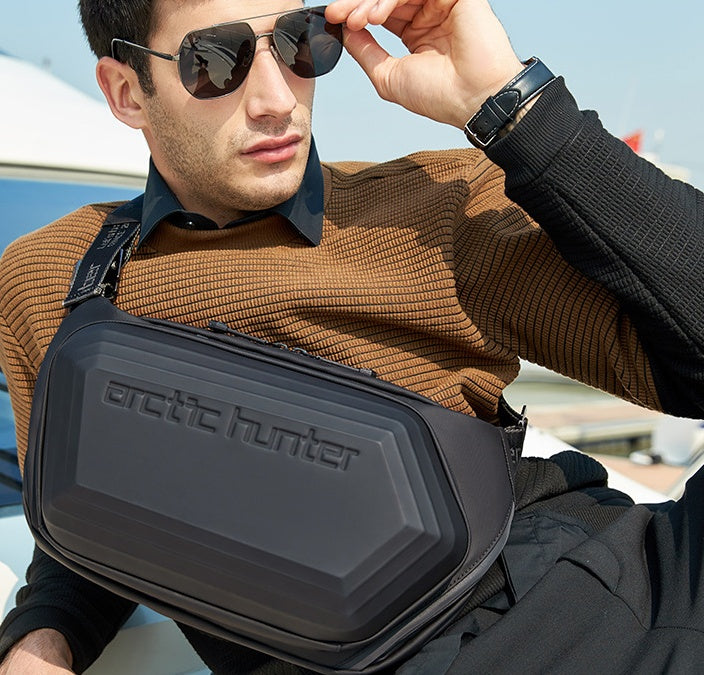 Men's Shoulder Waist Bag Sling Bag Large Capacity Waterproof