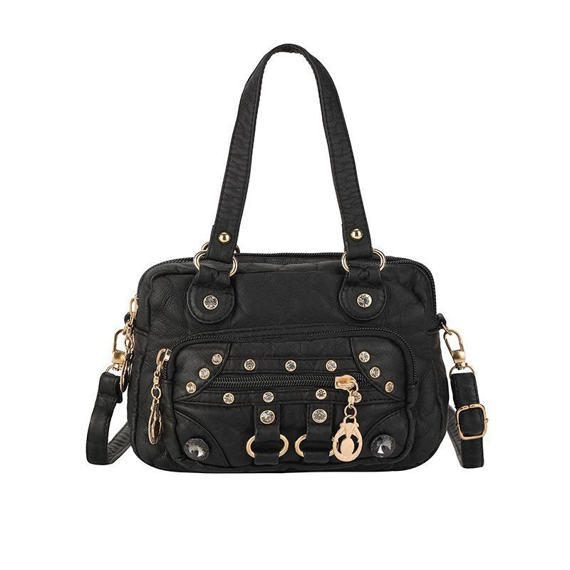 One Shoulder Cross Body Small Square Bag