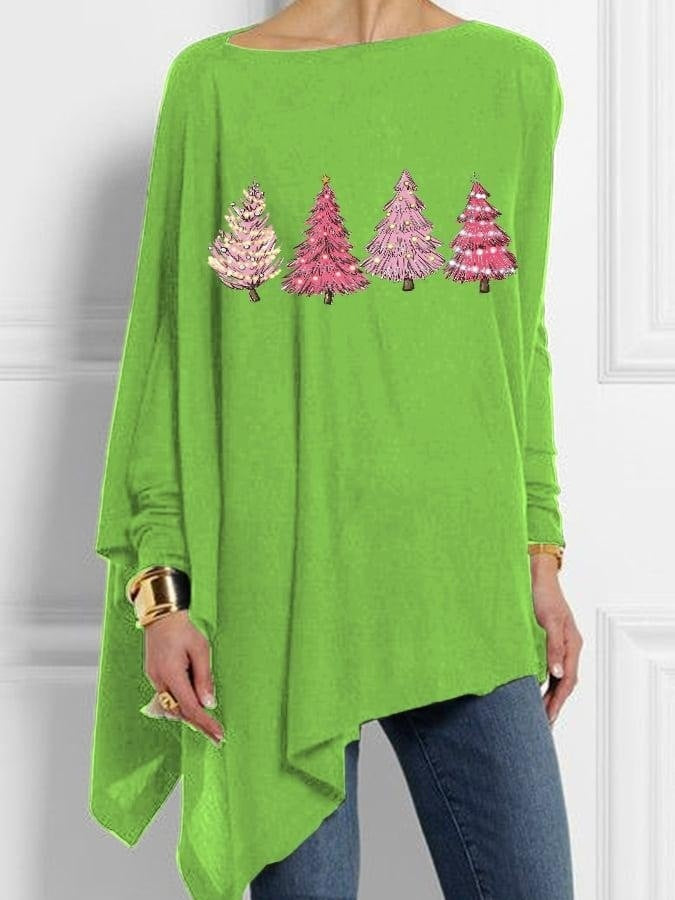 3D Digital Printing Long Sleeve Irregular Pullover Printed