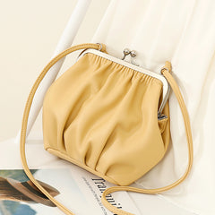 Pleated Fashion Shoulder Women's Cross-body Bag