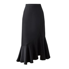 Women's Bust Slimmer Fishtail Skirt Split Ends