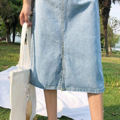 Slim high waist bag hip skirt