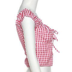 Women's Fashionable New Cotton Plaid Vest