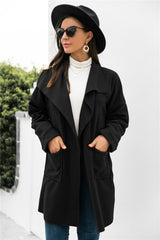 Hot Sale Mauni Solid Color Long Sleeve Jacket