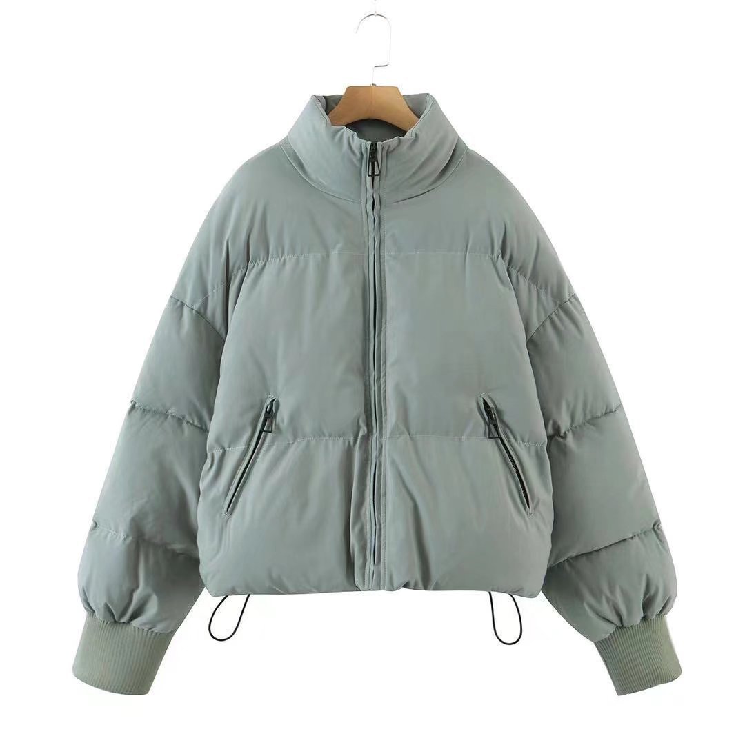 Women's Urban Leisure Versatile Stand Collar Puffer Jacket