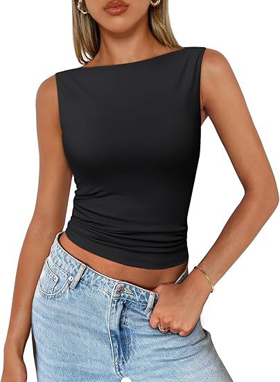 New Vest Slim Fit Women's Sleeveless Shirt