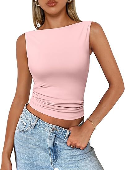 New Vest Slim Fit Women's Sleeveless Shirt