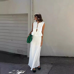 Women's Fashion Personality Shirt Skirt Suit