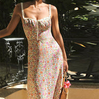 Holiday Sweet Fashion Lace Sling Dress