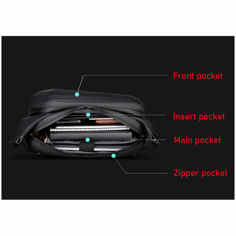 Men's Shoulder Waist Bag Sling Bag Large Capacity Waterproof