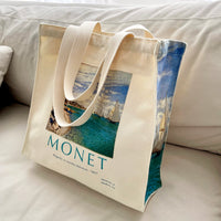 School Bag Portable Zipper Tote