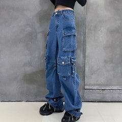 Women's Baggy Wide Leg Jeans