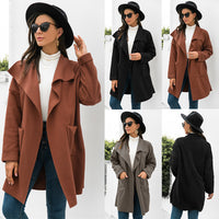 Hot Sale Mauni Solid Color Long Sleeve Jacket