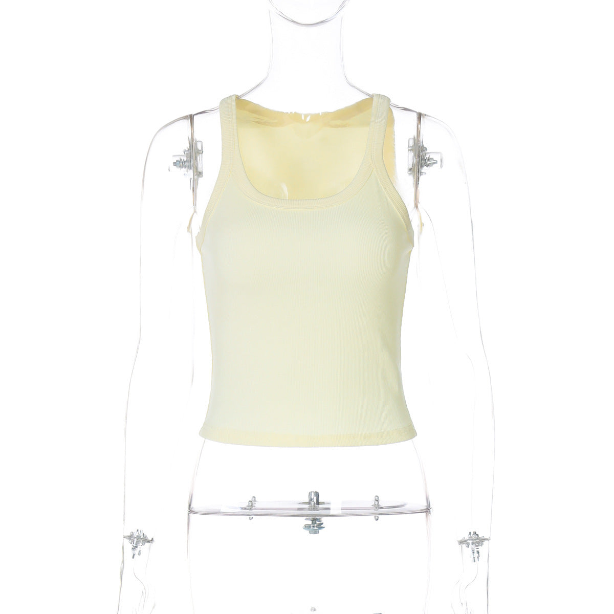 Women's Fashion U-neck Slim-fit Tank Top