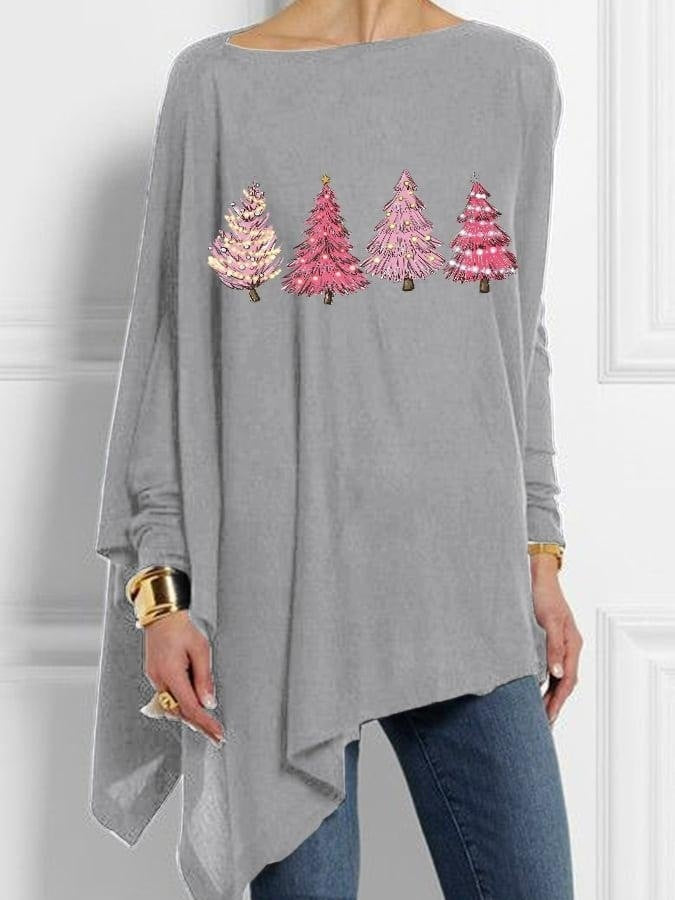 3D Digital Printing Long Sleeve Irregular Pullover Printed