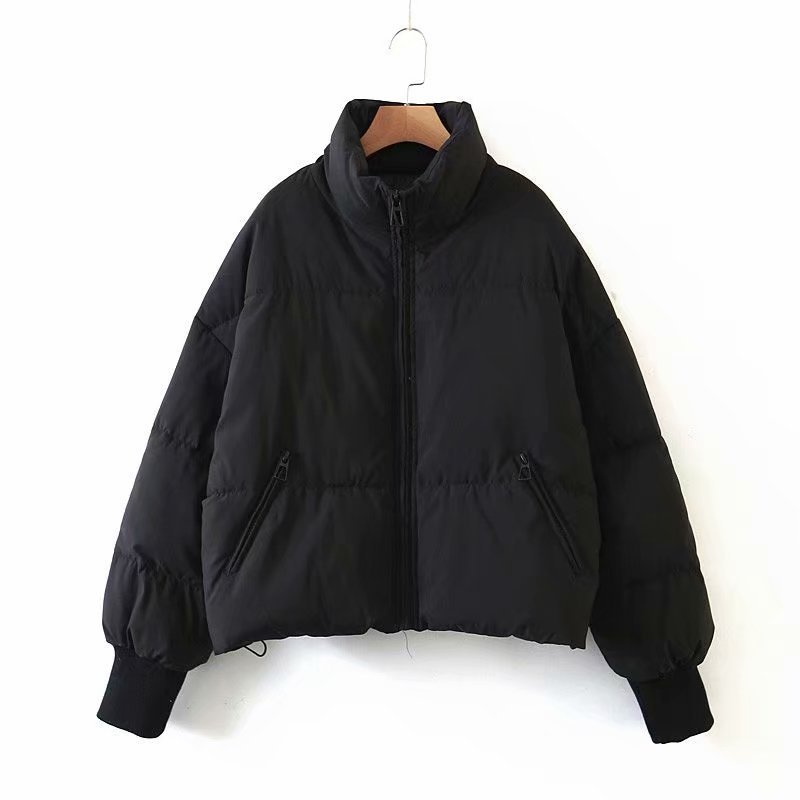 Women's Urban Leisure Versatile Stand Collar Puffer Jacket