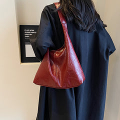 2pcs Composite Bag Fashion Shoulder Bag With Clutch Bag