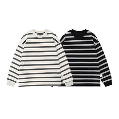 Long Sleeve Early Autumn All-matching Pullover Loose Couple