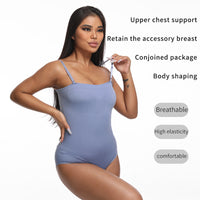 Bandeau Sling One-piece Corset Waist Shaping Hip Lift