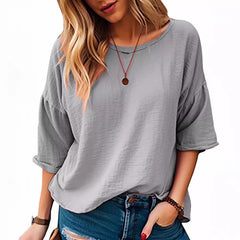 Fashion Women's Wear Comfortable Three-quarter-length-sleeved